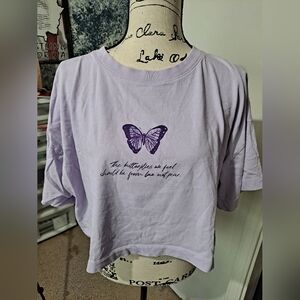 Gropped Graphic Tshirt